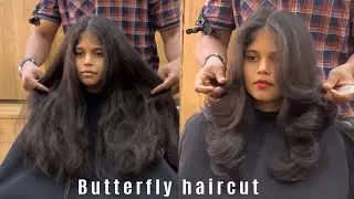 How to do butterfly hair cut | Butterfly haircut कैसे करे | full video