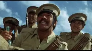 Сто винтовок (1969). Нападение индейцев на эшелон с мексиканскими солдатами