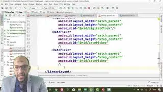 55 Android Kotlin  WidgetsApp  DateTime   Working with Date and Time   DatePicker, TimePicker, Analo