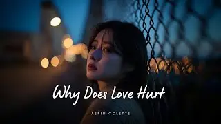 Why Does Love Hurt? (Sad Love Song) | Heartbreak Lyric Video | Aerin Colette