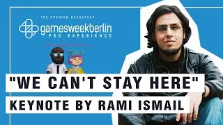 gamesweekberlin PRO X Opening Breakfast 2020: Rami Ismail
