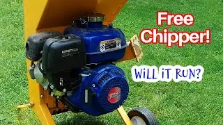Abandoned chipper, can I fix it?
