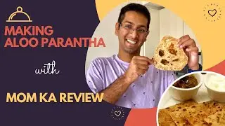 Weekend, ALOO Ka PARATHA AND MOM ka REVIEW | TIPS of COOKING INDIAN FOOD IN GERMANY #germany