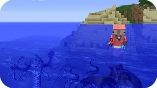 Bebe Aenh construye casa de lava - Minecraft