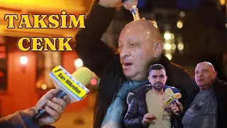 Taksim Crazy Cenk's Test with Reporting! @sarimikrofonofficial