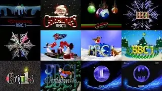 BBC One Christmas Idents 1966 - 2019