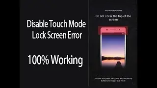 Disable Touch Mode Lock Screen Huawei Y9 and EMUI 8 0