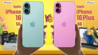 iPhone 16 Vs iPhone 16 Plus | Full Comparison 🔥 Which One Is Best?