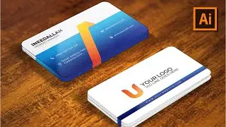 Business Card Design in Adobe Illustrator | How to Create Professional  Business Card 2021