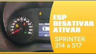 MERCEDES-BENZ SPRINTER - ESP: Desativando e ativando