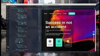 ASMR Programming -  Responsive Landing Page Design - no talking