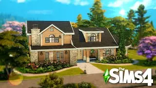 Copperdale Family Home || Danielle Builds Shell  || The Sims 4  Speed Build - NO CC
