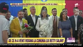 Fiica lui Florin Salam s-a căsătorit! Imagini cu graviduța Betty și soțul Cătălin