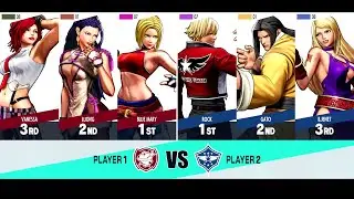 The King of Fighters XV - Loser's Bracket 3 - Team Secret Agent vs. Team Garou