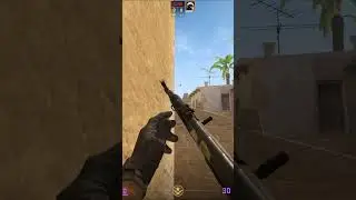 Default Smoke Stairs On MIRAGE In CS2 #cs2 #cs2nades