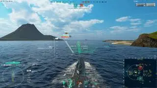 Американская подводная лодка Salmon.Морской бой-5.Игра World Of Warships