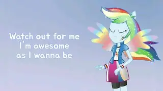 Rainbow Dash - Awesome as I Wanna Be (Karaoke)