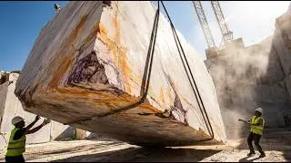 Marble Mining and Manufacturing From a $1 Billion Quarry | The Luxury Stone