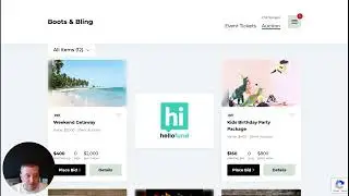 HelloFund Auction Updated Bidding Platform