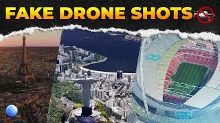 How to get CINEMATIC Aerial Shots without Drone | Google Earth Studio