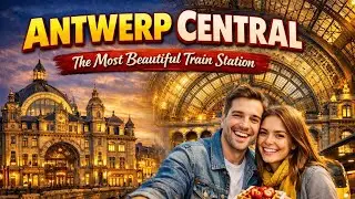 The Most Beautiful Train Station in the World: Antwerp Cathedral Station