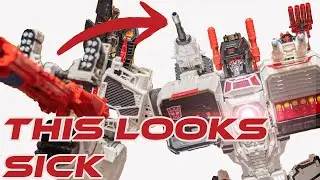 Metroplex at FULL POWER! Slammer + Six-Gun + Takara Legends