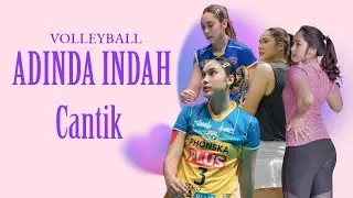 Adinda Indah  Si Cantik Volleyball Livin Mandiri