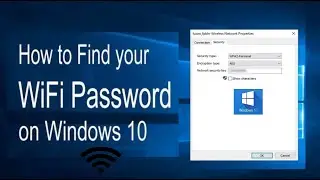 How to Find your WiFi Password on Windows 10 | How To Show Wifi Password in Windows Laptop