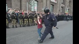 Жестокие протесты в России (ПОЛНОЕ ИЗБИЕНИЕ)