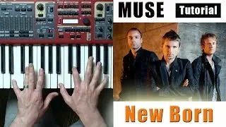 Muse - New Born | Piano Tutorial - Разбор песни | Уроки фортепиано