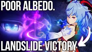 Genshin Impact Ganyu SCARES Albedo? Not Even Close! Patch 1.2
