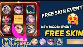 HIDDEN EVENT FREE SKIN AND MORE REWARDS MOBILE LEGENDS NEW EVENT 2021