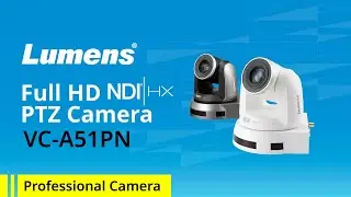 VC-A51PN Full HD NDI|HX PTZ Camera | Lumens ProAV