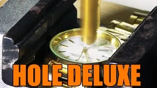 ROLEX vs. DRILL PRESS | How to be decadent
