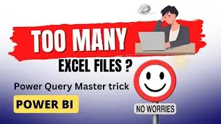 How to load multiple Excel files in power BI ? || Clean query Approach to Combine Files in Power BI