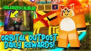 *RELEASE THE EXCALIBUR!* NEW ORBITAL OUTPOST DAILY UPDATE IN DUNGEON QUEST ROBLOX