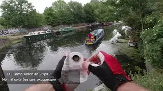 Угол обзора экшн камеры на груди велосипедиста