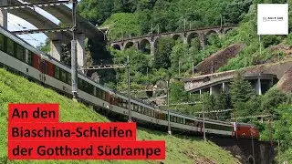 Biaschina Schleifen an der Gotthard Südrampe | Kreiskehrtunnel | Schweiz | Preview | Alex E