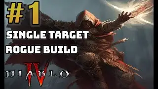 Best Single Target Diablo 4 Rogue Build!!