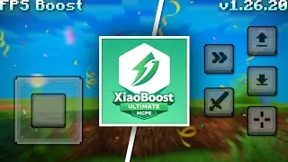 XiaoBoost ULTIMATE For MCPE 1.26+ ⚡ | Best FPS Boost Pack For Minecraft PE 🔥