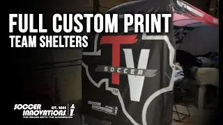 Sneak Peek! BRAND NEW Full Custom Printed MVP Team Shelter!