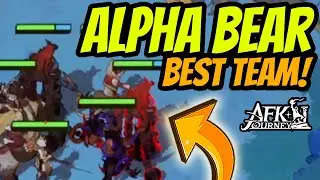 The BEST Alpha Bear Team! PHRAESTO Team Gets Almost 40 Billion Damage! AFK Journey Dream Realm Guide