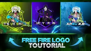 Free Fire Logo toutorial 🔥 | ( 