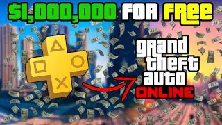 GTA 5 Online - How to claim $1,000,000 for FREE on PS Plus Every Month