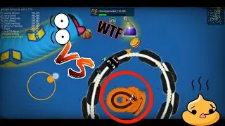 Cacing kecil VS Cacing Besar, auto menang! - Worm Zone Indonesia #1