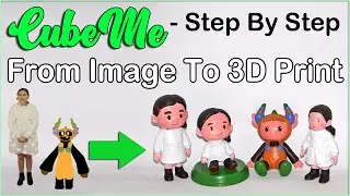 🧊 Turn Any Picture Into 3D with CubeMe! 🤯