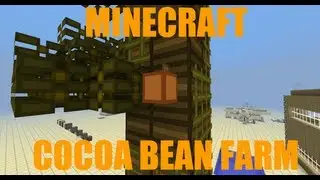 Minecraft Redstone Showcase - Cocoa Bean Farm