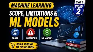 Machine Learning Models | Scope, Limitations, Features & Labels | ML Unit 1 Lecture 2