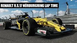 Renault R.S.17 Formula One Lap Time 5:55.2 POV