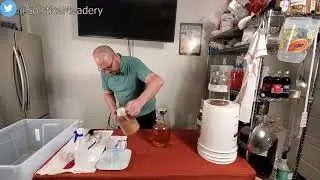 How to make mead with Honey - Pyment Back Sweeten - Solstice Meadery
